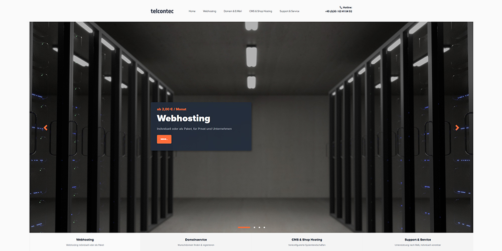 telcontec | Webhosting & Domainservice